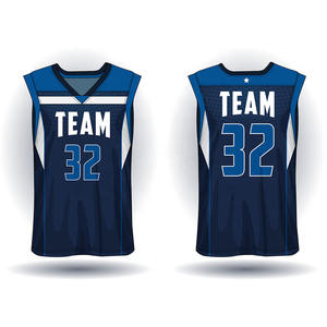 Camiseta de Baloncesto Retro 2026 de Poliéster/Algodón, Transpirable y de Secado Rápido |   Ropa de Equipo Personalizada con Cuello Acanalado |   Uniforme Deportivo OEM - Product Image 5