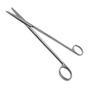 Ciseaux Metzenbaum manuels en métal 145 mm 03-070-145 en acier inoxydable, instrument chirurgical pour la dissection et la coupe de tissus fins - Product Image 1