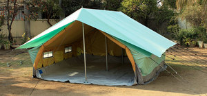 Huge Heavy Duty <b>Canvas</b> <b>Frame</b> Tent Outdoor Camping Tents for Sale - Product Image 4