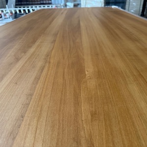 Plaques de bois massif traitées thermiquement en peuplier UV, à sensation de peau stable, pour meubles modernes et panneaux muraux décoratifs - Product Image 1