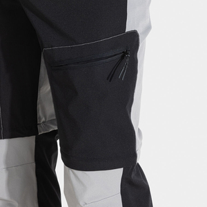 Pantalones Deportivos de Algodón para Hombre, de Alta Gama, con Logotipo Personalizado, Corte Recto, Color Gris, para Deportes y Estilo Urbano - Product Image 4