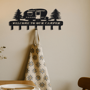 CIFbuy Rustic Pine Tree <b>Wall</b> <b>Hooks</b> & Coat Rack Heavy Duty Iron Entryway Organizer with <b>Key</b> Holder for Temu Pick up Service on - Product Image 2