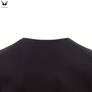 Best <b>Material</b> Good Quality Compression Short Sleeve T Shirts For Men Moisture-Wicking Breathable For Gym Wear Shirts - Product Image 4