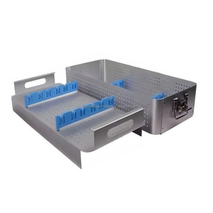 Plateau de Stérilisation en Aluminium WARSAW MEDICAL (540x250x100mm) pour Instruments Chirurgicaux - Prix Usine |   porte-aiguille - Product Image 2