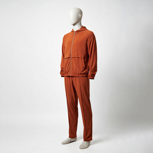 <b>Lightweight</b> Windbreaker Tracksuit For Men Two Piece Set Outdoor <b>Running</b> Jogging Activewear Waterproof Zipper <b>Jacket</b> - Product Image 1