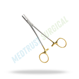 เมโย เฮการ์ ที.ซี. ที่จับเข็มผ่าตัดทังสเตนคาร์ไบด์พร้อมด้ามจับสีทอง - Product Image 4