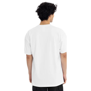 เสื้อยืดคอกลมแขนสั้นทรงหลวมสำหรับผู้ชาย ผ้าฝ้ายหนา เหมาะสำหรับสตรีทแวร์ กีฬา และใช้ในชีวิตประจำวัน - Product Image 2