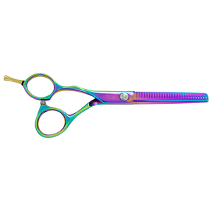 Tijeras de Cobalto para Peluquería, 29 Dientes, Acero Inoxidable, Tijeras de Entresacar para Cuidado del Cabello, Uso en Salón y Hogar, Tijeras de Cobalto Manuales - Product Image 3