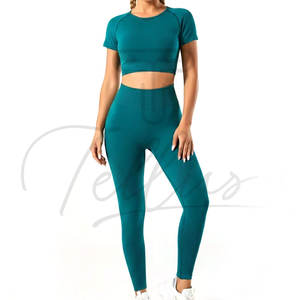 Conjuntos de Yoga de 5 Piezas de Alta Calidad y Última Moda, Ropa Deportiva para Mujer, Conjuntos Deportivos para Gimnasio - Product Image 4