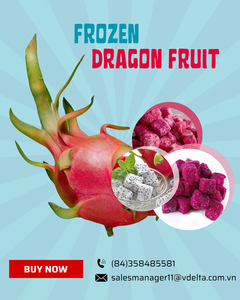 Proveedor Mayorista de Fruta Tropical Premium: Pitaya Congelada IQF de Vietnam con Pulpa Blanca y Roja - Product Image 1