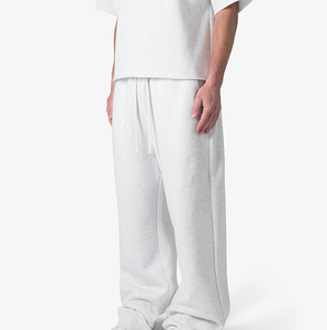 Hot Sale Custom <b>Baggy</b> Sweat Pant With Drawstring Fleece Cotton Slim Fit Casual Wash Straight <b>Trouser</b> <b>Baggy</b> Sweatpants for <b>Men</b> - Product Image 4