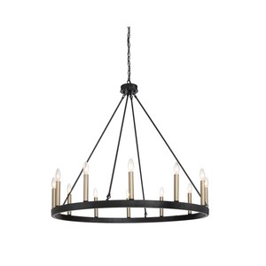 Modern Industrial Led Chandelier <b>Light</b> Metal Wedding <b>Lights</b> Mounted Chandeliers for Farmhouse Living Room Middle Sizes - Product Image 3