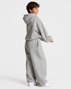 Oversized Kid Boys Tracksuit <b>Set</b> Oversized Fit Kid Boys Sweatsuit Kid Boys Two Piece Fleece Outfit Custom Kids Tracksuit OEM ODM - Product Image 2