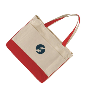 Custom Logo And SimpleDesigned Cotton Tote Shopping Bag Handbag Shoulder High Quality Silk-screen Printed Eco-friendly - Product Image 3