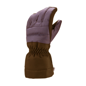 Gants de ski en cuir isolés de qualité supérieure, respirants, imperméables, thermiques, avec cordon de serrage réglable au poignet, à doigts séparés, de la marque KeemBro - Product Image 2