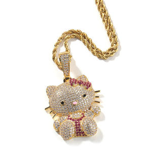 Collar con Colgante de Moissanita de Alta Calidad, Joyería de Lujo para Regalos de Aniversario, Festivales y Uso Diario, Disponible en Oferta - Product Image 1