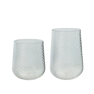Copas de Vino sin Tallo de Plástico de Alta Calidad con Diseño en Espiral para Fiestas, Restaurantes y Bares - Product Image 3
