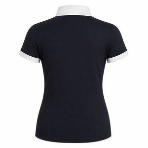 กางเกงขี่ม้าสีน้ำเงินกรมท่าขาว แบบ unisex ผ้ายืดสี่ทิศทาง ผสมสแปนเด็กซ์/คอตตอน น้ำหนักเบา ระบายอากาศได้ดี รับผลิตแบบ OEM ODM - Product Image 2