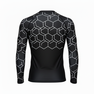 Unisex Long Sleeve Rash Guard Quick Dry <b>Surf</b> Swim Shirt Compression Fit Activewear Top for Water Sports and Training - Product Image 5