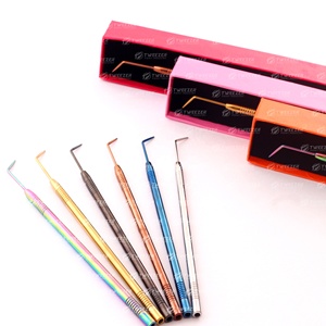 Brosse à cils en Y durable personnalisée pour rehaussement de cils et application sur les sourcils, outil de permanente en acier pour cils - Product Image 5