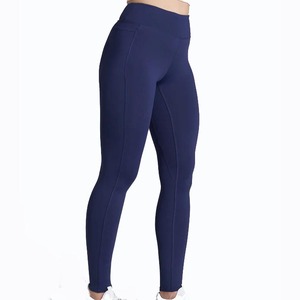 Leggings Deportivos de Alta Calidad para Mujer, Color Sólido, Cintura Alta, Tejidos, para Yoga, Fitness, Transpirables, de Secado Rápido, Casuales - Product Image 1