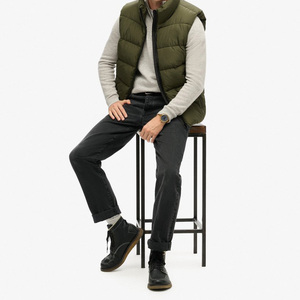 Mens Warm <b>Gilet</b> Bodywarmer Sleeveless <b>Lightweight</b> Quilted Outdoor Winter Casual Waistcoat Custom Wholesale Clothing Factory - Product Image 2