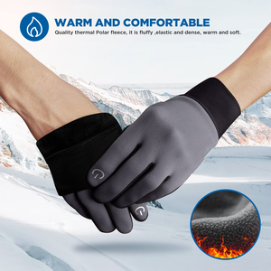 Touch Screen Running Gloves Needle Detection Wrist-length Quick Dry Casual Wear Anti <b>Slip</b> Riding Gloves Running Cycling Gloves - Product Image 3