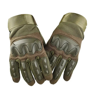 Guantes Tácticos Premium Color Bronceado con Material Sintético Antideslizante, Protección para Exteriores, Diseño Unisex para Uso en Todas las Estaciones - Product Image 2