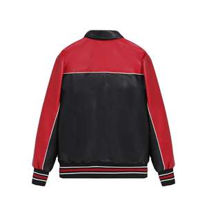 Chaqueta de Cuero Unisex Nueva de Alta Calidad, Color y Tallas Personalizables, Logotipo Frontal, Transpirable, Resistente al Viento, Mejor Precio - Product Image 3