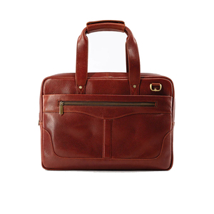 Classic Men’s <b>Leather</b> Laptop Bag Premium Executive Business <b>Briefcase</b> with Large Capacity & Professional Design - Product Image 1