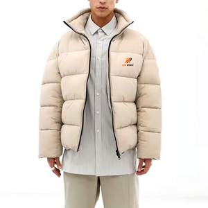 Veste matelassée pour homme de qualité supérieure personnalisée, style streetwear avec design original, service OEM, veste d'extérieur - Product Image 1