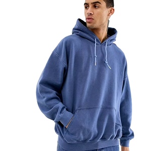 Sudadera con Capucha Personalizada de 600 g/m² de Algodón 100% para Hombre, con Estampado Puff y Técnicas de Bordado, Sudadera Oversize - Product Image 1