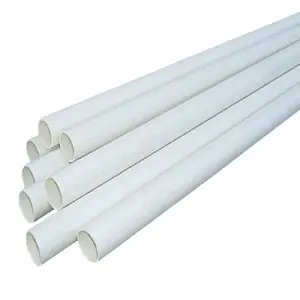 Manufacturer Price Rounded Plastic Tube PVC Pipe/tube For Any Size