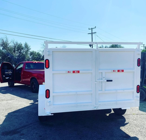 New 11 Ton Hydraulic Tipping <b>Trailer</b> for Agricultural <b>Tractors</b> 4-Wheel Tipper with Engine Gear Pump & Bearing-Core Components - Product Image 1