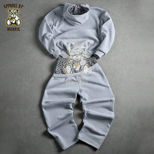 Conjunto de Sudadera con Capucha y Pantalones Deportivos de Algodón Liso, al por Mayor, Marca Privada OEM, Logotipo Personalizado, Ropa de Alta Calidad, Traje Deportivo Grueso para Invierno - Product Image 3
