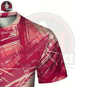 Designed Print Men's Crew Neck Woven <b>Short</b> Sleeve Eco-Friendly Sports T-Shirt Best Quality Casual Wear - Product Image 4