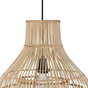 โคมไฟหวายสามชั้น โคมไฟแขวนเพดานสำหรับตกแต่งร้านอาหารและโรงแรม สไตล์นอร์ดิก - Product Image 3