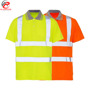 Camisetas Polo Ligeras de Alta Calidad para Hombre, Camisa de Trabajo de Alta Visibilidad, Ropa de Trabajo con Cinta Reflectante, Amarillo Naranja 2026 - Product Image 3