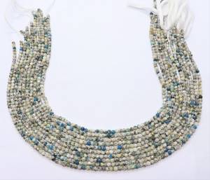 ลูกปัดโอปอลเพรูทรงกลมเจียระไนขนาด 3 มม. ลูกปัดโอปอลเพรูทรงกลมขนาด 12.5 นิ้ว ลูกปัดโอปอลเพรูขนาดเล็กธรรมชาติ - Product Image 5