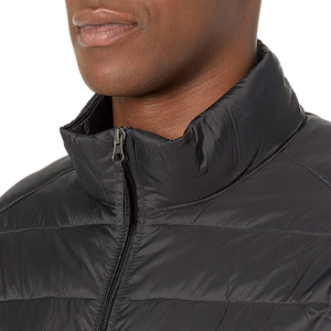 Chaquetas de Invierno Acolchadas para Hombre, con Logotipo Personalizado Impreso en la Parte Delantera, Cuello Alto, Resistentes al Viento, Cálidas y Transpirables - Product Image 6