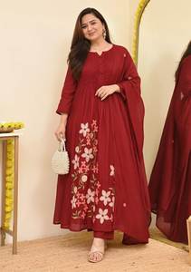 OFERTA DE VERANO: COLECCIÓN DE DISEÑOS DHAMAKA, SALWAR KAMEEZ DE ALGODÓN DE PRIMERA CALIDAD CON ACABADOS DE ALTA GAMA PARA FIESTAS, DE SECADO RÁPIDO - Product Image 3