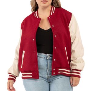 Precio al por mayor, la mejor chaqueta universitaria de invierno para mujer, estampado de algodón, cómodo, nuevo estilo con logotipo personalizado a la venta - Product Image 1