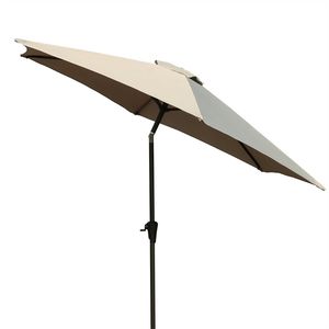 ร่มสนามเสาสีเทาขนาด9นิ้วพร้อมกระเป๋าถือเพื่อความบันเทิงกลางแจ้ง - Product Image 3