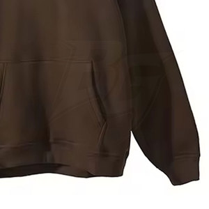 เสื้อฮู้ดดี้ทรงบ็อกซี่แฟชั่นขายส่ง ผ้าคอตตอนหนา 100% ไหล่ตก สำหรับผู้ชาย สไตล์ลำลองสตรีทแฟชั่น ใส่ได้ทุกวันในฤดูหนาว - Product Image 4