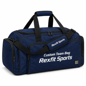 Bolsa de deporte resistente con diseño personalizado para equipos, gran capacidad para zapatos y correa de hombro acolchada, venta al por mayor. - Product Image 1