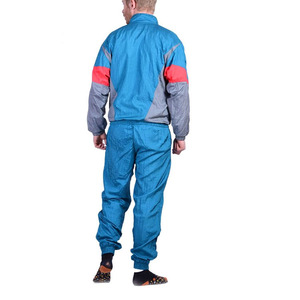 Ensemble de survêtement coupe-vent vintage surdimensionné pour homme, personnalisable - Product Image 4