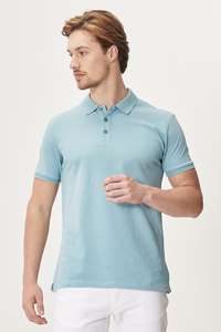 Camiseta Polo para Hombre, Corte Clásico, 100% Algodón, con Logotipo Bordado e Impreso Personalizado - Product Image 5