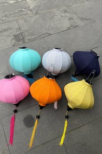 Handmade Silk <b>Lantern</b> Vietnam Fabric <b>Lantern</b> Lighting Decoration For Home Garden Patio Festival Event Hanging <b>Lamp</b> Product - Product Image 6