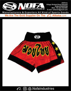 กางเกงขาสั้น MMA แบบซับลิเมชันออกแบบได้ตามต้องการสำหรับชกมวยชุดต่อสู้แบบไทยต่อสู้ - Product Image 5