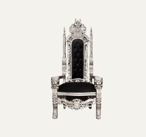 เก้าอี้บัลลังก์ไม้มะฮอกกานีแท้สไตล์ราชวงศ์ คลาสสิก หรูหรา สำหรับโรงแรม ห้องนั่งเล่น อพาร์ทเมนท์ วิลล่า ทนทาน - Product Image 1